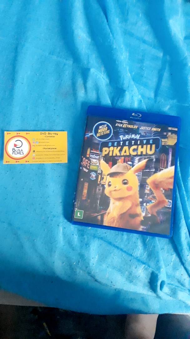 Detetive pikachu dublado bluray