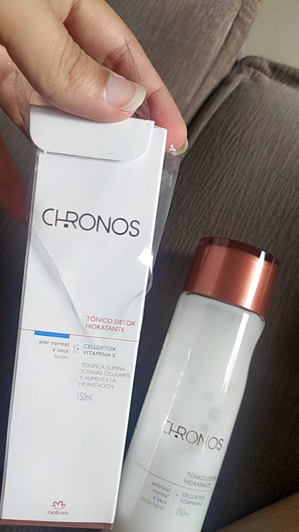 Tônico Detox Hidratante Chronos Natura - 150 ml (Regular ou Refil) | Shopee  Brasil