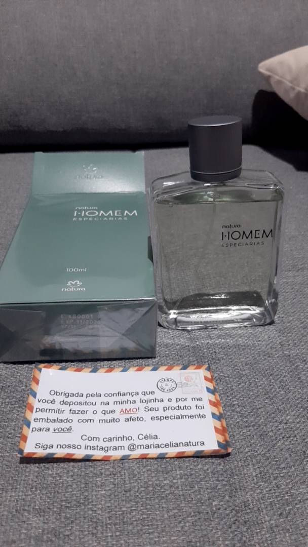 Perfume Natura Homem Especiarias 100ml Lacrado Original Relançamento |  Shopee Brasil