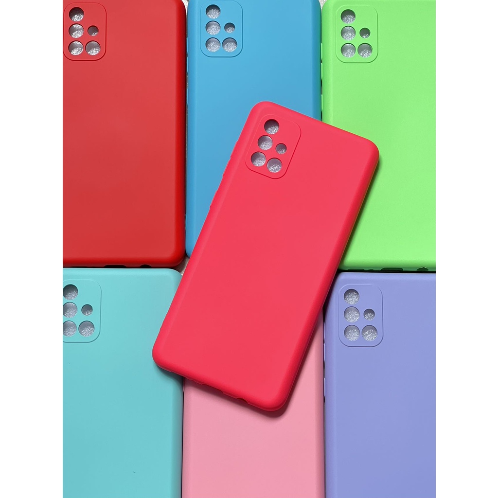 Capa Capinha Samsung A71 Silicone Aveludado