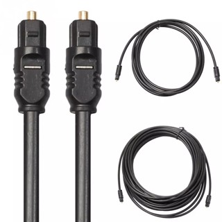 Cabo De Áudio Óptico Digital 2 Metros Toslink 2m Plug Gold