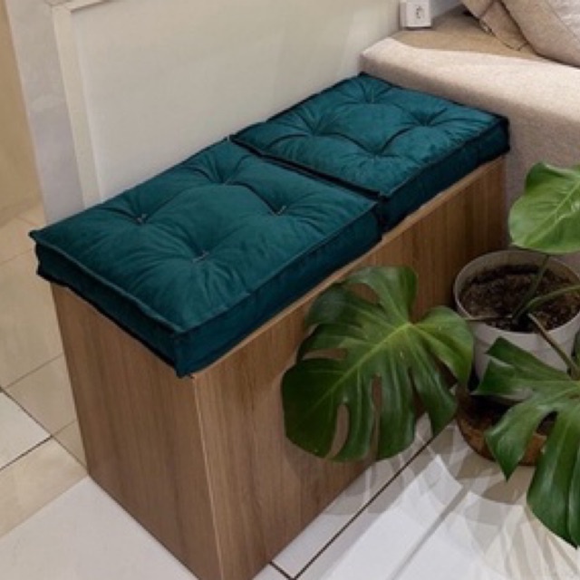 Almofada futon 50x45 em Oferta na Shopee