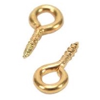 Pino parafuso dourado para chaveiro aproximadamente 100pçs - Mini Pitão - Planeta das artes em Oferta na Shopee