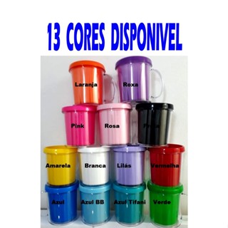 Kit 30 Canecas porta foto para personalizar
