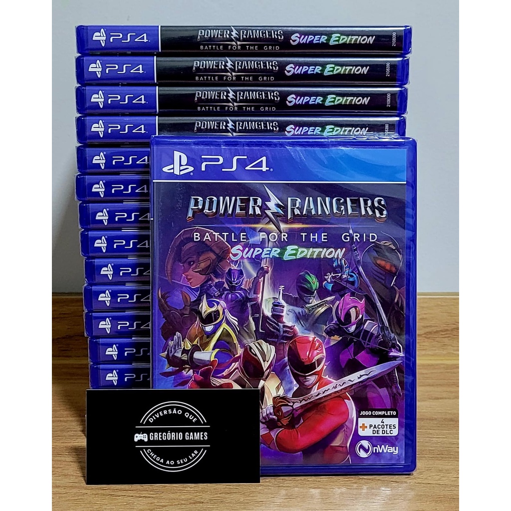 Power Rangers Battle for the Grid Super Edition Ps 4 Lacrado | Shopee ...