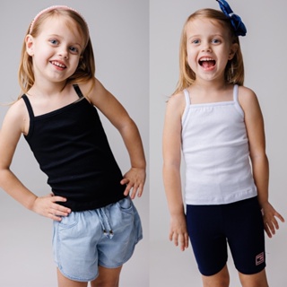 Kit com 2 Blusas de Alcinha Infantil 1 ao 12 em Oferta na Shopee