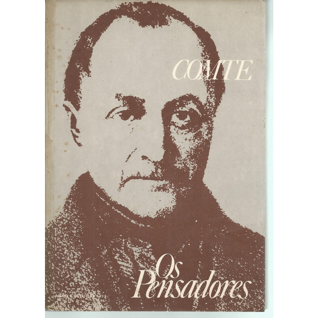 Livro  Os Pensadores, Comte, Victor Civita