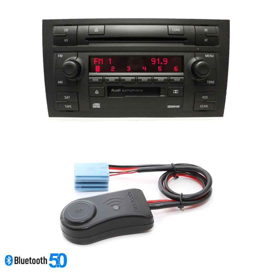 Interface Bluetooth para Rádio Original Audi Concert Symphony I e II BT9000x