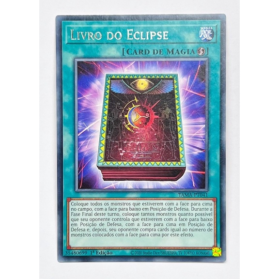 Livro do Eclipse Raro Rare - TAMA-PT041- Carta de Magia Yu-Gi-Oh Card