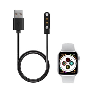 Cabo De Carregador Para Smartwatch Relógio Com Pino Magnético Iwo W26 12 Lite W37 Haylou LS05 Iwo 12 Lite L8 L9 Y68