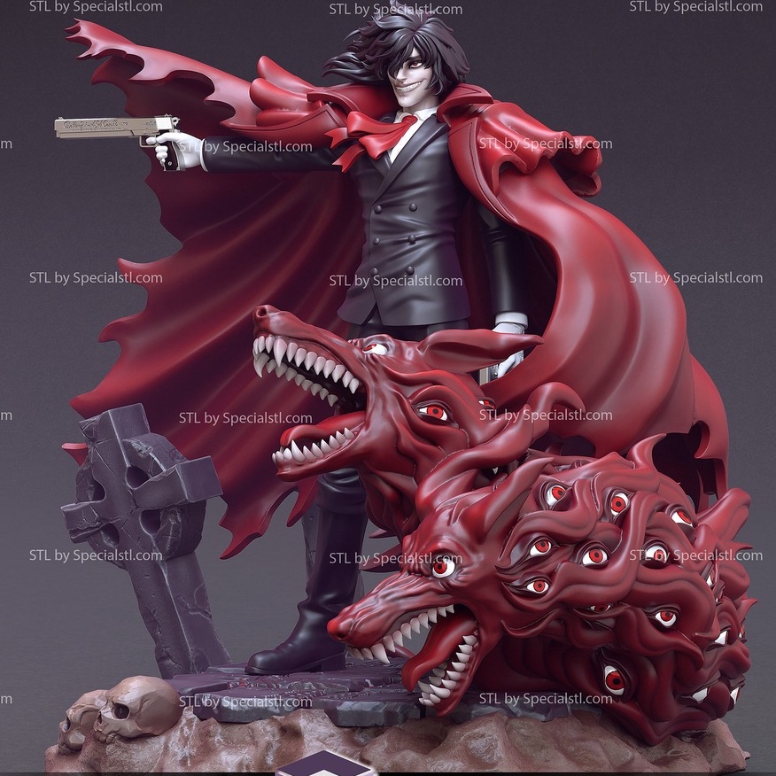 Alucard Standing - Hellsing - action figure