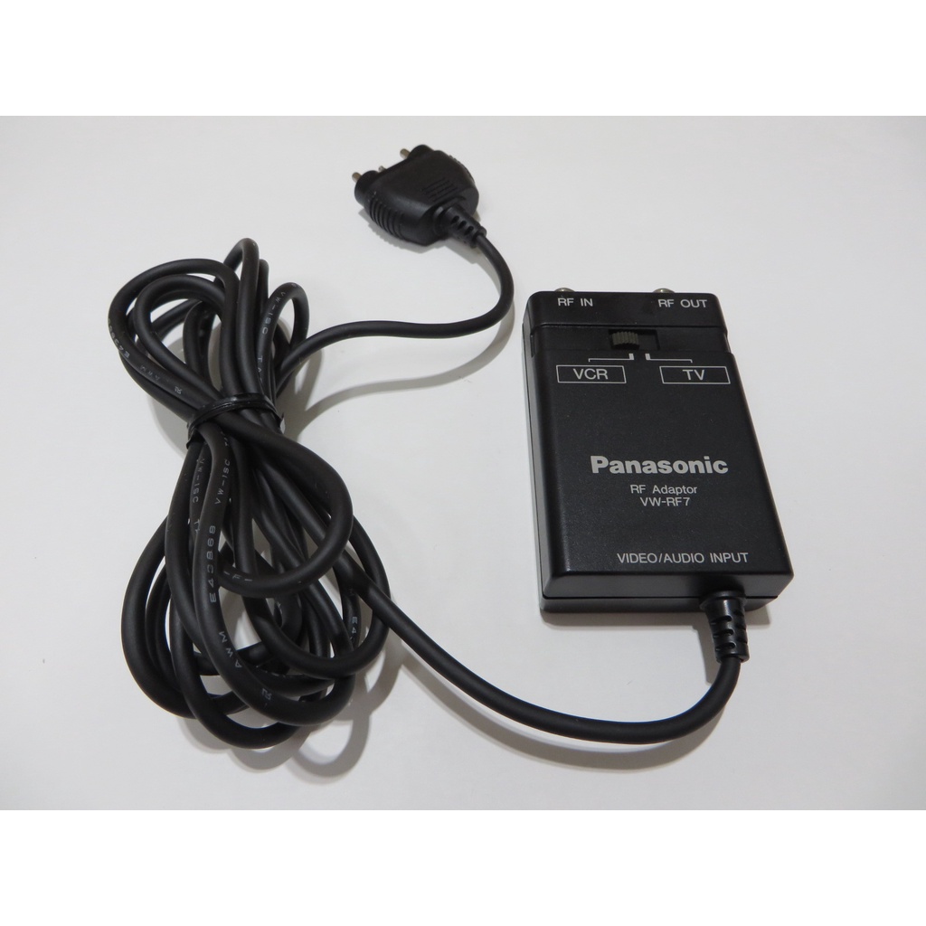 Panasonic vw-rf7 conversor rf - adaptador de filmadora