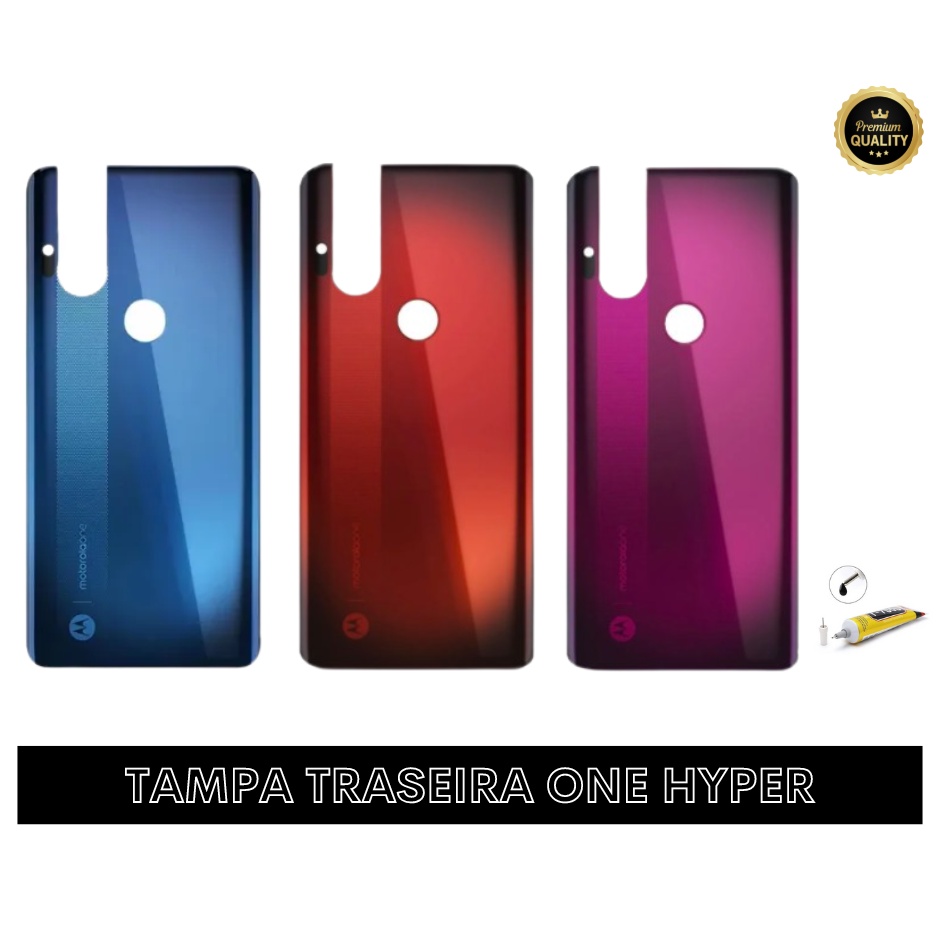 Custodia Per Motorola Moto One Hyper XT2027, Cover Sfumata Viola/Blu In TPU Antiurdo Sottile