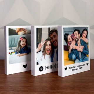 5 Foto Quadro de Mesa 10x12cm em MDF