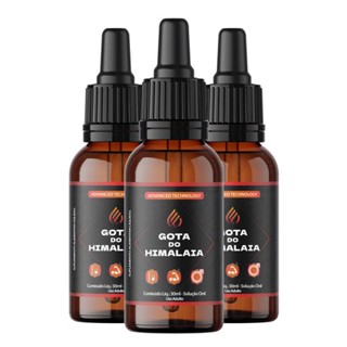 Kit 3 Gota do Himalaia Suplemento Natural Original