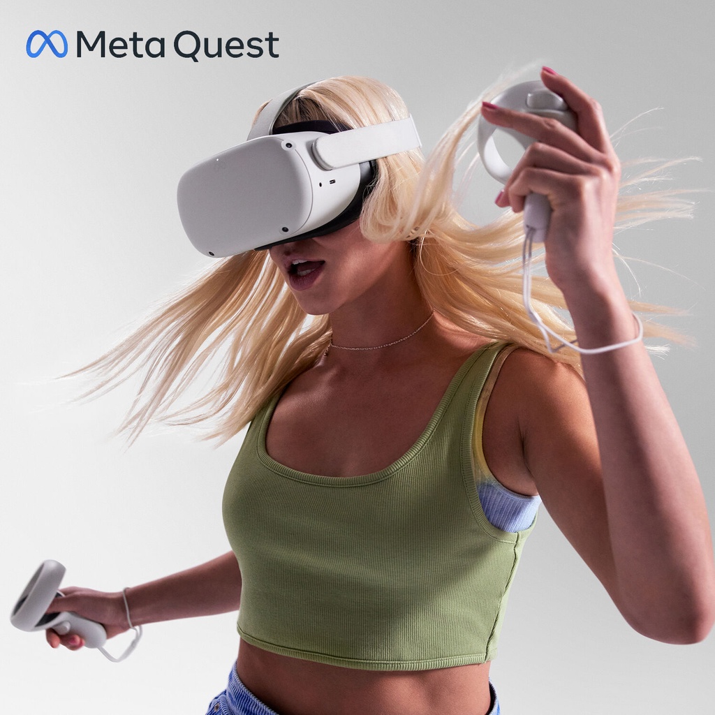 Óculos De Realidade Virtual Meta Quest 2 128gb Branco Escorrega O Preço