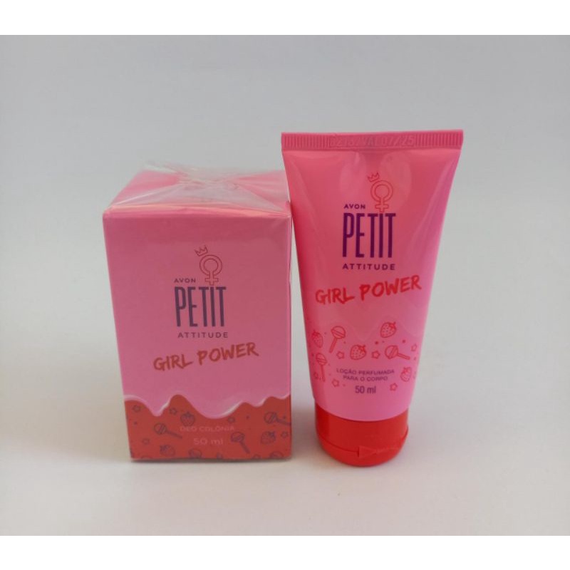 kit Petit Girl Power Deo colônia e loção Hidratante Shopee Brasil