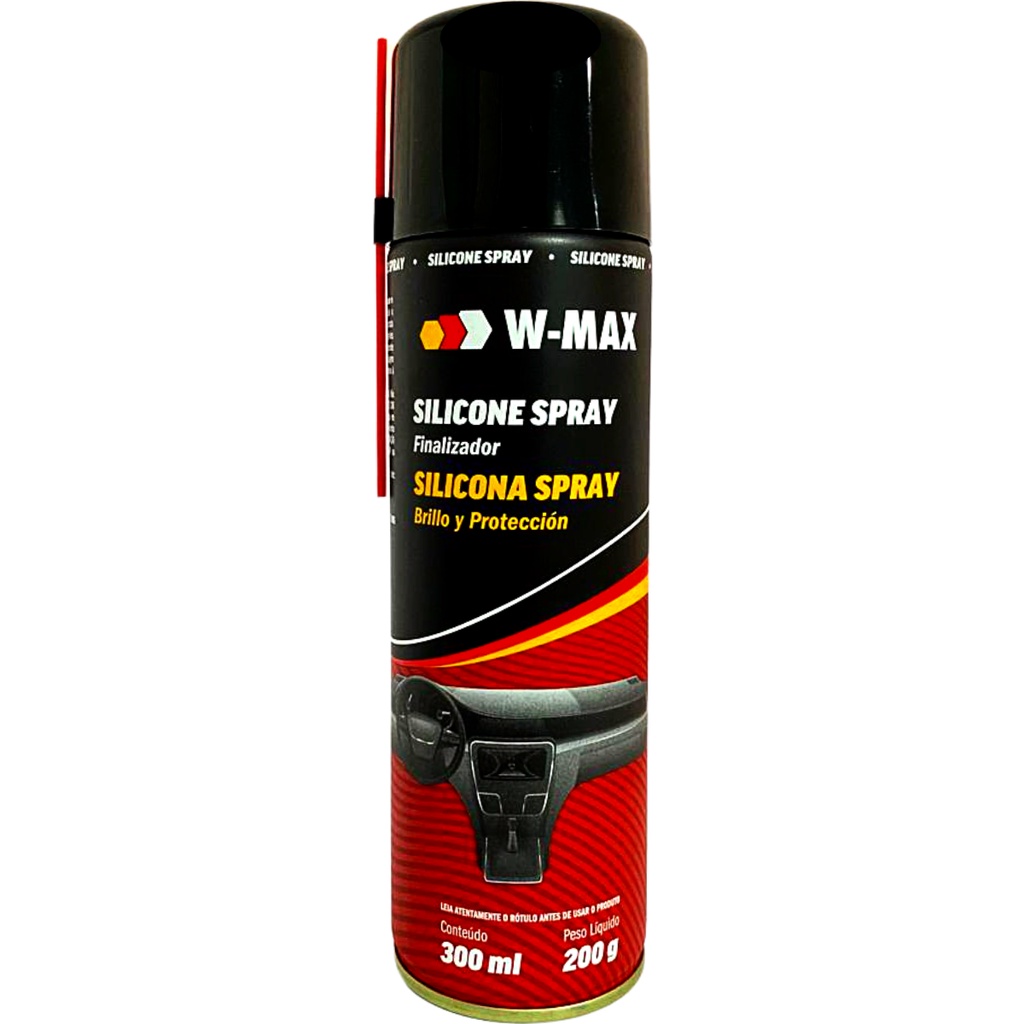 Silicone Spray Automotivo Lubrificante Proteção W-Max em Oferta na Shopee