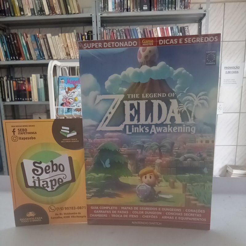 Super Detonado Game Master Dicas e Segredos - The Legend of Zelda Link's  Awakening - Escorrega o Preço