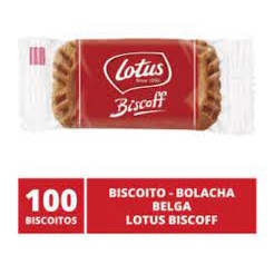 Biscoito Bolacha Belga - Lotus Biscoff 100 Unidades