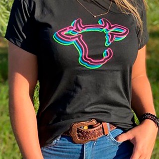 Blusinha Feminina Girl Country Cowgirl Cores