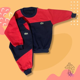 Conjunto de Moletom Infantil Bebê Masculino Menino Inverno Casaco Calça
