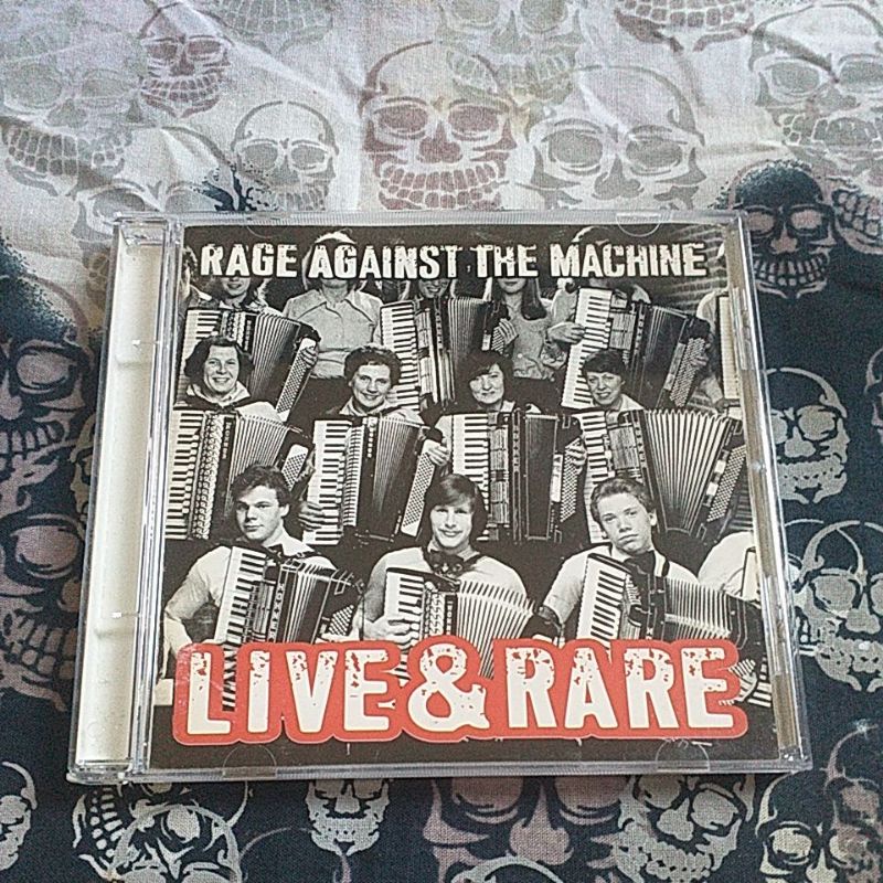 CD RAGE AGAINST THE MACHINE - LIVE & RARE