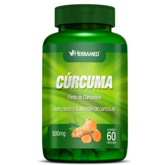 Cúrcuma - 60 Cápsulas - Herbamed