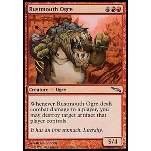 Ogre da Boca Enferrujada - Magic The Gathering