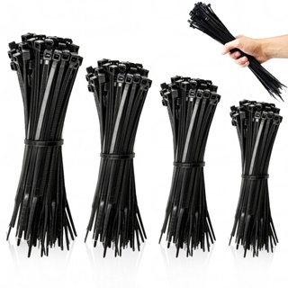 Abraçadeira Nylon Enforca Gato Cinta Plástica 50 Ou 100 Unidades Prender Organizar Cabos Peças em Oferta na Shopee