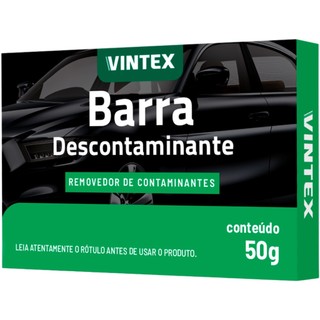 Clay Bar Vintex V-Bar Barra Descontaminante Limpadora Automotiva 50g em Oferta na Shopee
