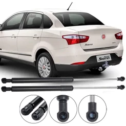 Par de Amortecedor da Tampa do Porta Malas Traseiro Fiat Grand Siena 2012 até 2013