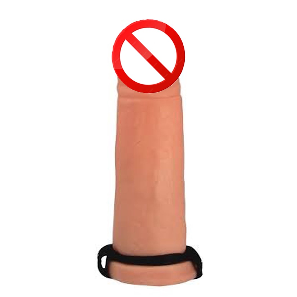 Capa Extensora Peniana Protese 17 x 4 Cm Com Cinta Deixa Penis Grande em Oferta na Shopee
