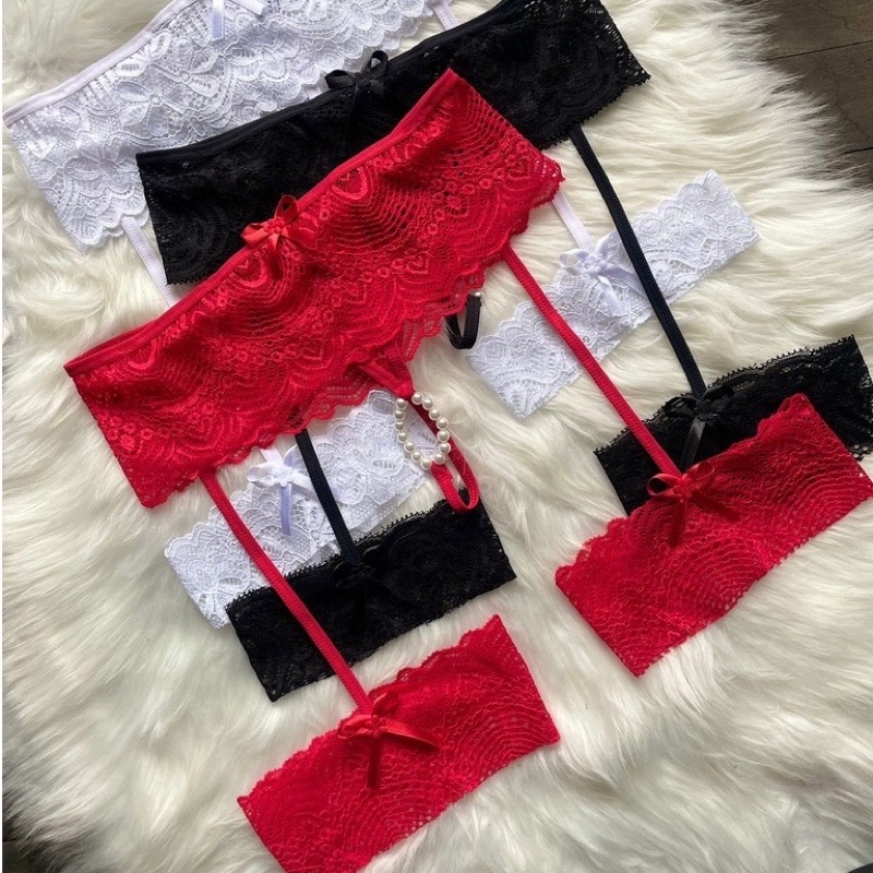 Lingerie fantasia Tanga calcinha tailandesa com Persex Sensual perolas estimulantes em Oferta na Shopee