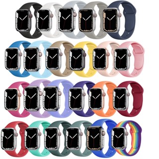 Pulseira Silicone Sport Smartwatch Premium Compatível Apple Watch E Iwo 38mm 40mm 41m 42mm 44mm 45mm - Oferta Imperdível