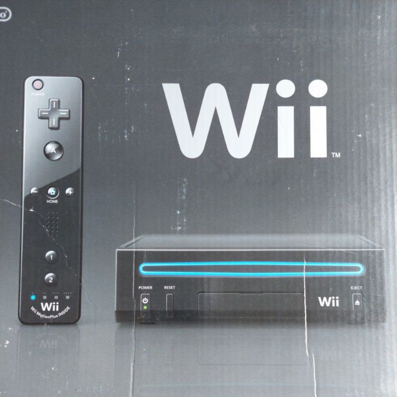 Nintendo Wii Preto (NOVO) Modelo Brasileiro !!! Shopee Brasil