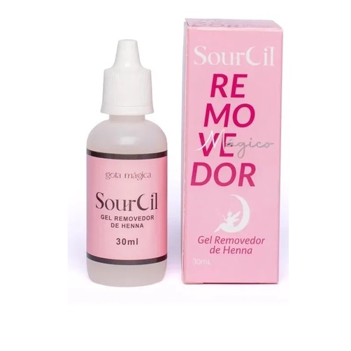 Removedor De Henna Em Gel Profissional Sourcil 30ml em Oferta na Shopee