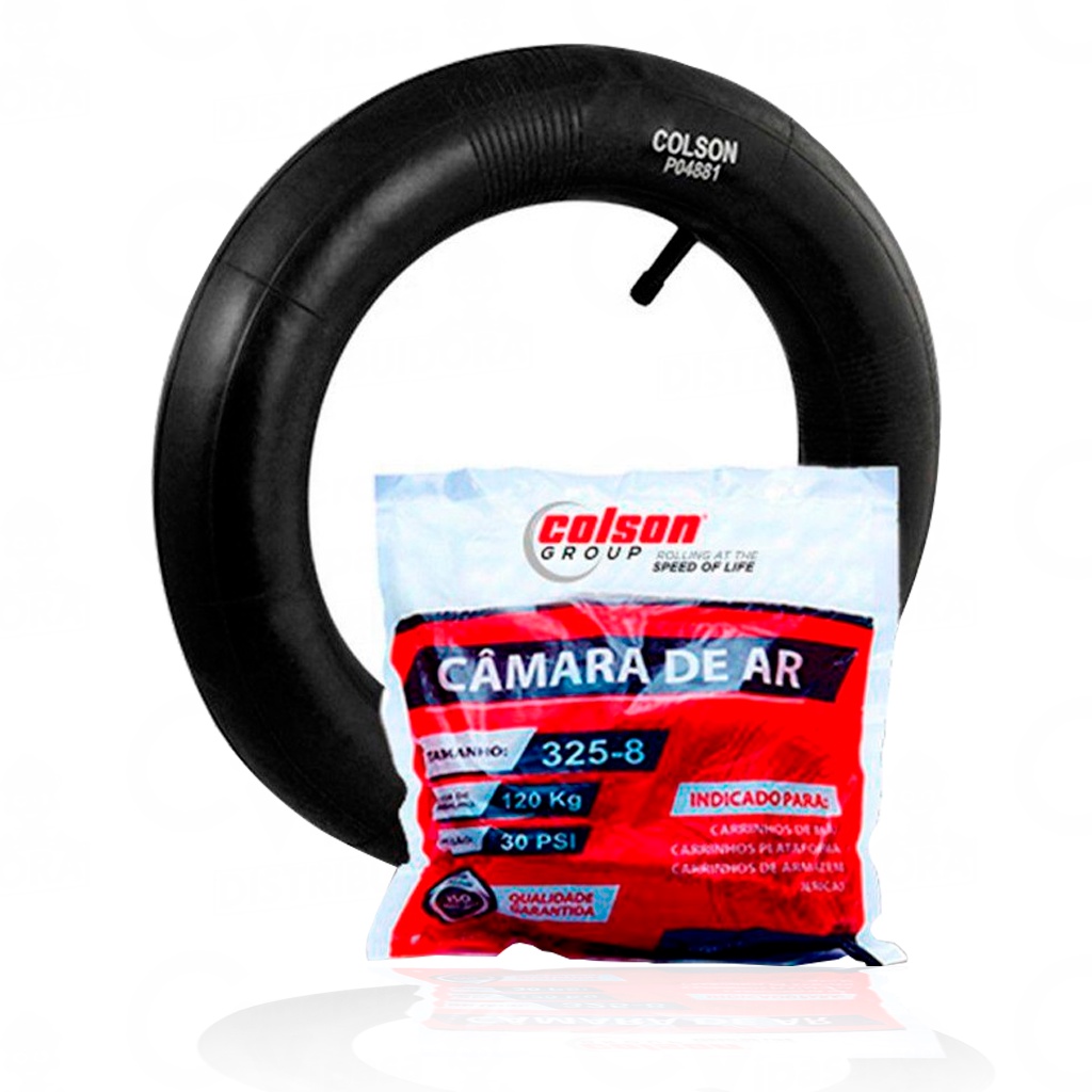 Câmara De Ar Para Carriola Carrinho De Mão 3.25 x 8mm Obras Construção Até 120Kg Resistente - Colson em Oferta na Shopee