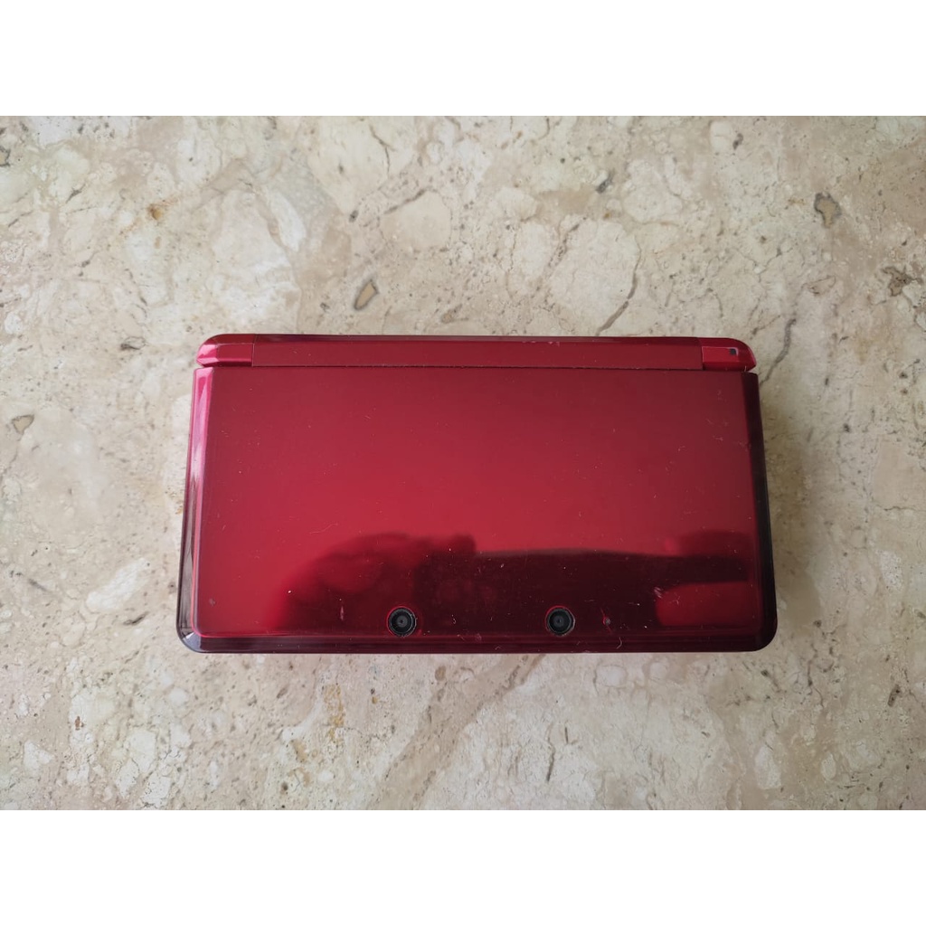 Nintendo 3ds Desbloqueado Com Jogos Vermelho Desconto no Preço
