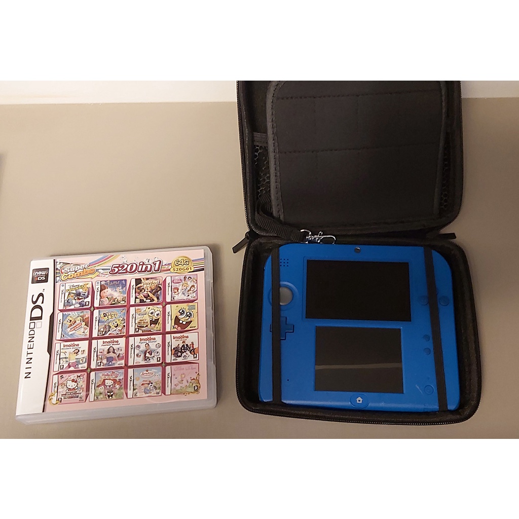 Nintendo New 2ds XL 32GB + Muitos Jogos - Escorrega o Preço