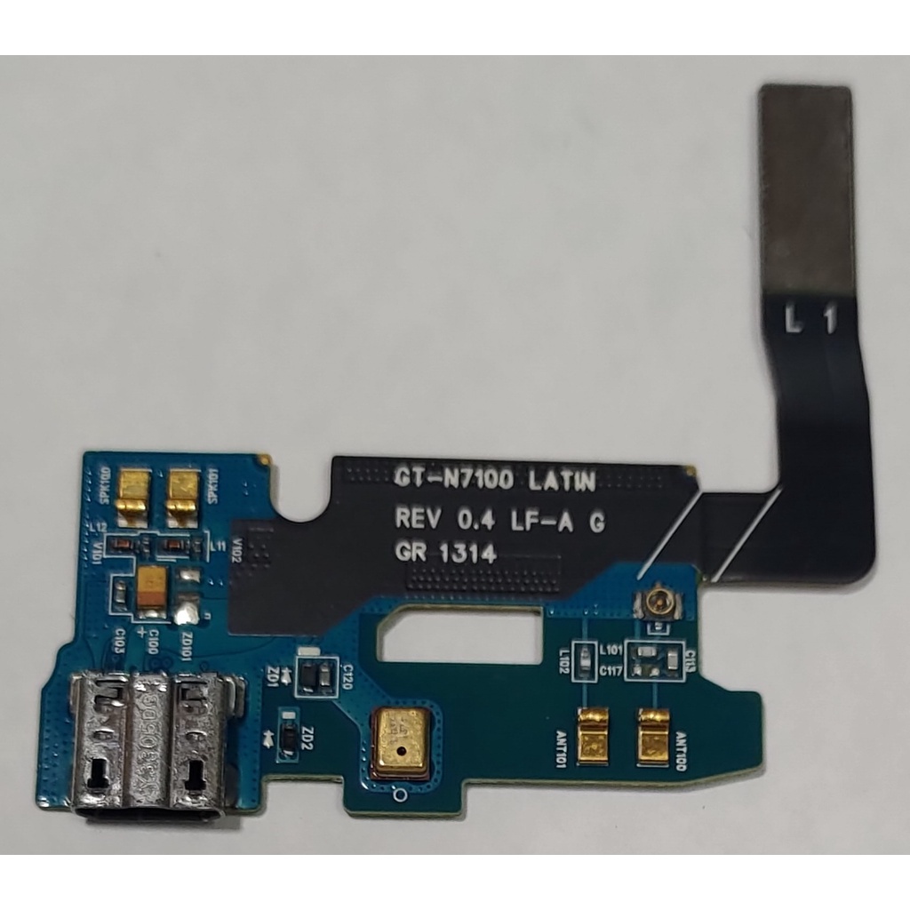Conector De Carga Cabo Flex Compatível Galaxy Note 2 N7100
