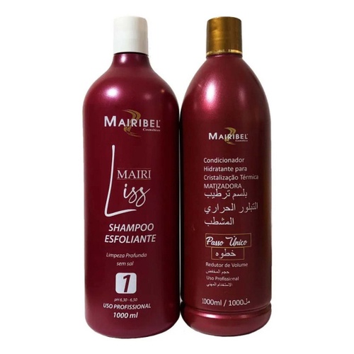 Kit Cristalização Matizadora, 1L Mairibel