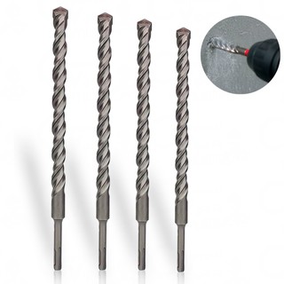 Broca Videa Para Marteletes SDS Plus Longa Extralonga Aço Cromo Profissional Várias Medidas em Oferta na Shopee