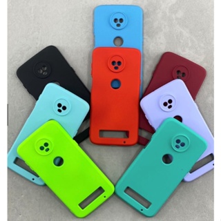 Kit - Capa Capinha Case + Película - Moto Motorola Z3 PLAY Silicone Aveludada Proteção de Câmera em Oferta na Shopee