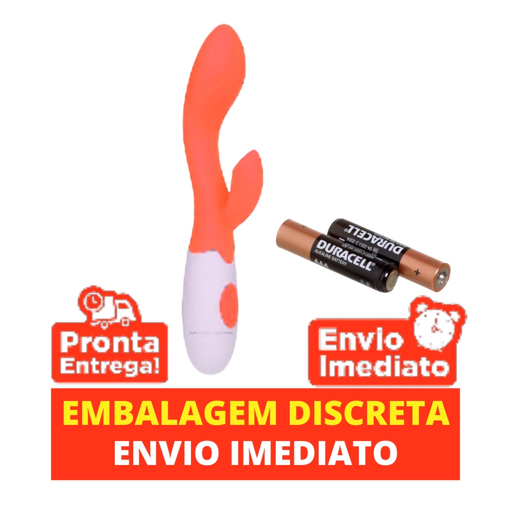 Vibrador Feminino Ponto G Vibra Clítores Rabbit 10 Velocidades Diferentes Sex Shop