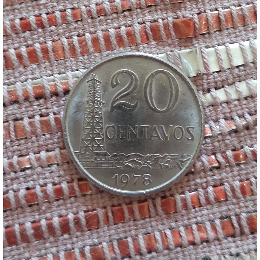 Moeda 20 Centavos - 1978 - Antiga - Coleção