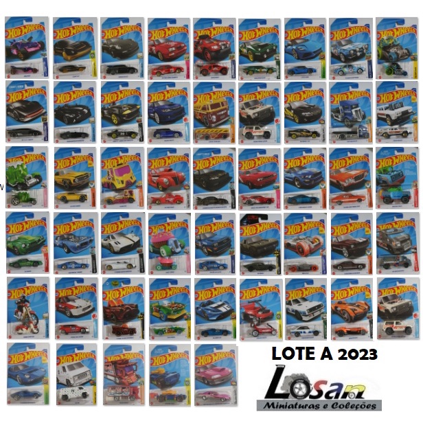 Hot Wheels Mattel LOTES 2023 - ESCOLHA O SEU (coleções carrinho die cast escala 1/64 1:64 carros brinquedos)