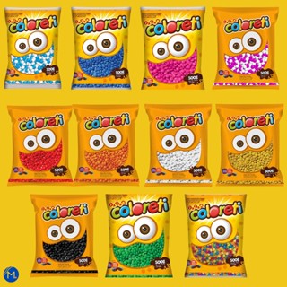 Confete Chocolate Coloreti Jazam 500g Escolha a Cor