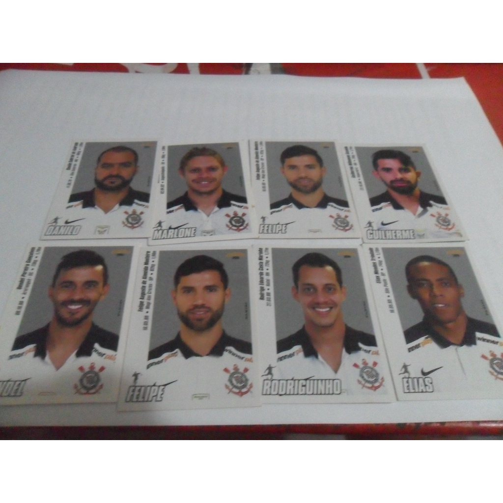 Lote Figurinhas Corinthians FC brasileirão 2016  Nunca coladas
