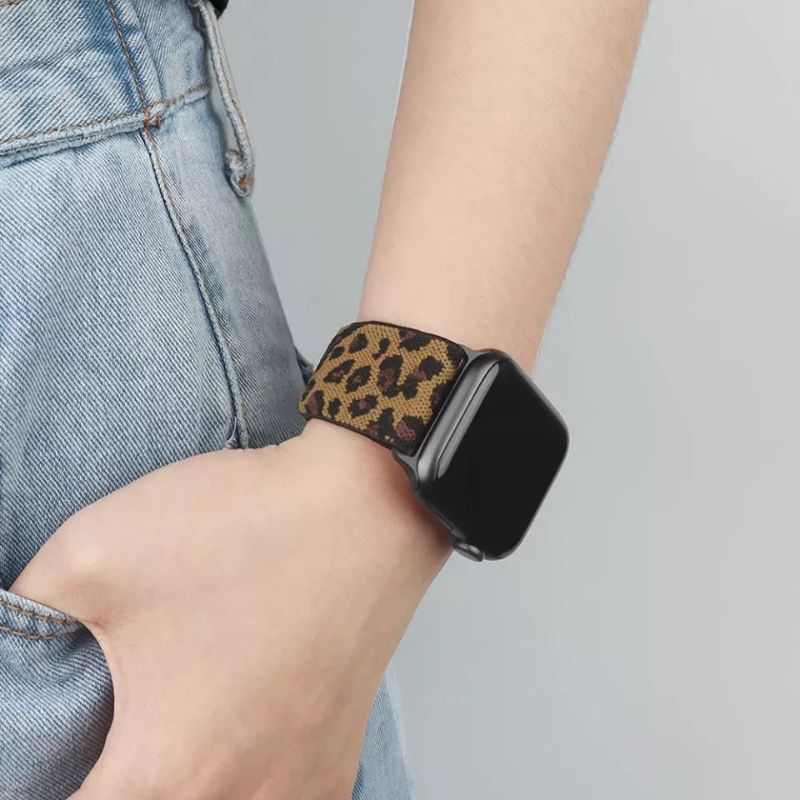 Pulseira W28 pro/  W27  / HW67 plus / IWO 15 Série 8 plus / Smartwatch Relógio Digital Onçinha em Náilon 38/40mm 42/44mm